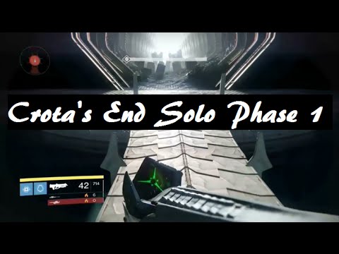 Crota's End Raid Solo (Phase1) Lamps **Warlock**