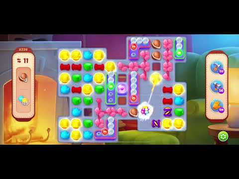 Homescapes Level 8228 夢幻家園 第8228關