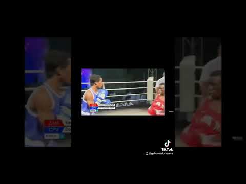 Campeonato de Africa em Moçambique David Pina cv vs Kelvin  Hachilala da Zâmbia...