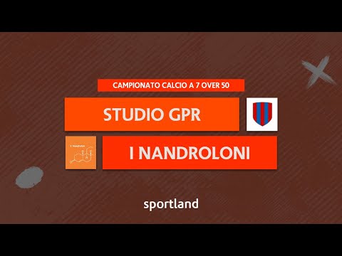 HIGHLIGHTS • Calcio a 7 Over 50 - Studio GPR vs I Nandroloni