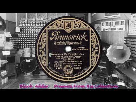 Hal Kemp & His Orch(v Deane Janis) - Remember My Forgotten Man(1933)
