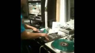 DJ P-JAY DJing LIVE ON-AIR on KPWR Los Angeles Power 106 (105.9) on 1/21/11 Part 1