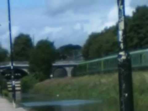 class 29000 DMU on the Royal Canal.