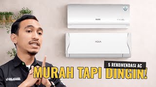 Download lagu 5 Rekomendasi AC 1/2 PK Terbaik 2026 | Harga 2 Jutaan & Hemat Listrik mp3