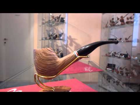PIPA PARONELLI OLIVASTRO UOVO FREEHAND SABBIATA - Numero oggetto eBay: 181001331925