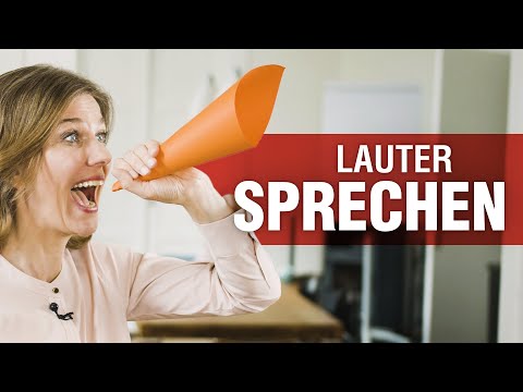 Leise Stimme I Übungen, um lauter und kraftvoller zu sprechen | Nicole Krieger
