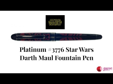 Platinum #3776 Star Wars Darth Maul Fountain Pen