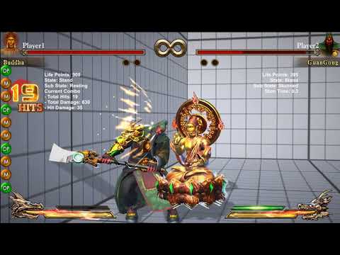 Fight of Gods Buddha %100 combo