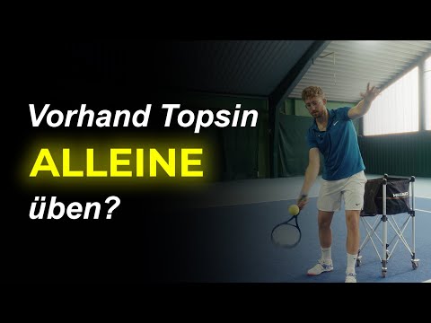 Meistere die Vorhand-Topspin mit diesen Übungen ALLEINE