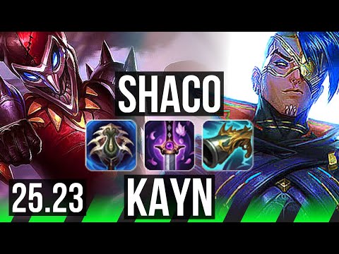 SHACO vs KAYN (JGL) | 28/2/12 | NA Master | 25.23
