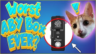 Video thumbnail for Donner ABY Box/Line Selector Guitar Pedal Review | To The Point Gear Reviews by Hammer Fight