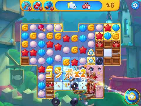 Fishdom level 6773 no boosters フィッシュダム ノーマル [Friend's]