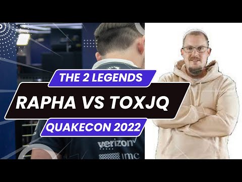 The Two Quake LEGENDS | Rapha vs Toxjq Quakecon 2022