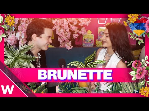 Thumbnail for 🇦🇲 Brunette "Future Lover" INTERVIEW after Eurovision 2023 second rehearsal by brunette