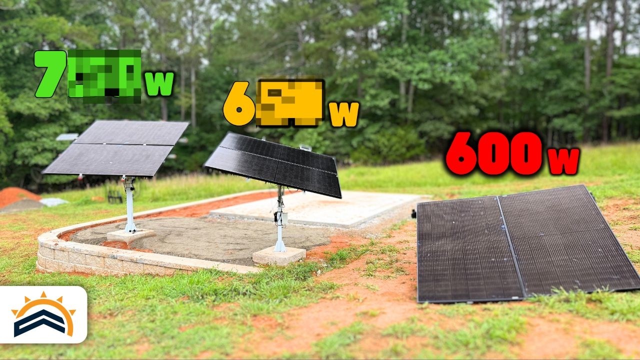 Are Solar Trackers Worth the Money? Testing Side-By-Side With Surprising Results!