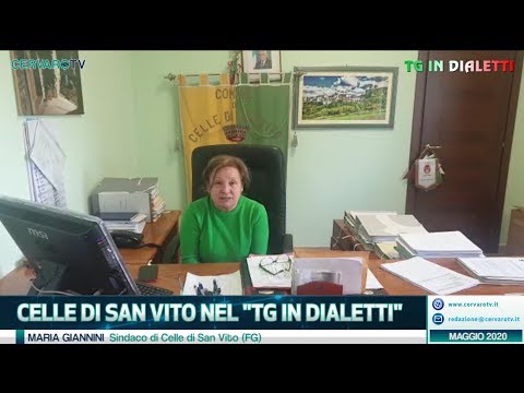 Cervaro Tv - Anteprima | Anche Celle di San Vito nel Tg in dialetti