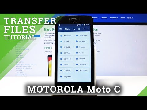 How to Transfer Files in MOTOROLA Moto C XT1757 - Extend Memory
