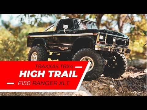 Traxxas TRX4 High Trail Edition: Ford Ranger XLT Run & Review!