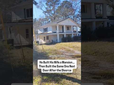 He Built His Wife a Mansion… Then Built the Same One Next Door After the Divorce🤣