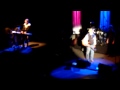 " I'll be faithful to you " by Don Williams. Only song he performed standing at Hammersmith Apollo !