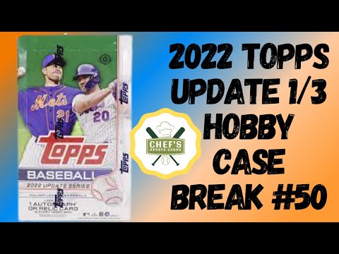 2022 TOPPS UPDATE 1/3 HOBBY CASE BREAK #50 - LIVE 11/13/2022