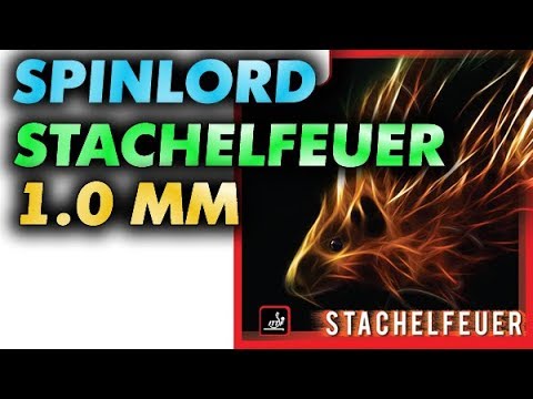 SPINLORD Stachelfeuer 1.0 mm for aggressive defense техника и тактика длинных шипов