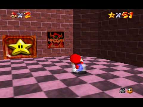 Let's Play Super Mario 64 (P47) - Toad's Secret Star Present GIft