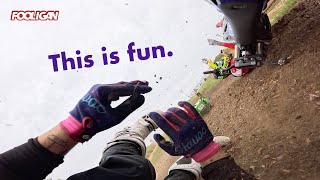 Ran over another rider with my YZ250 | "Sorry, girls!" | Local motocross is ROWDY