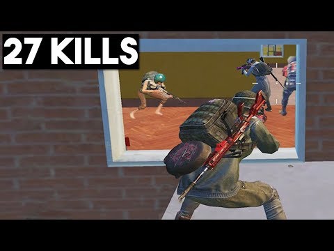 BEST FLANK EVER!!! | 27 KILLS SOLO vs SQUAD | PUBG Mobile 🐼