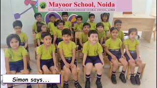Joyful Learning-playing Simon Says!