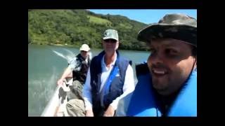 preview picture of video 'Pesca em Mangueirinha PR  Jan. 2013'