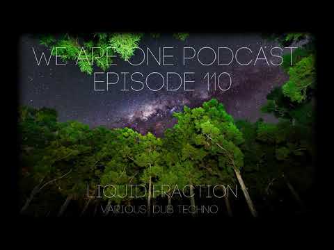 We Are One Podcast - Episode 110 - Liquid Fraction Guest Mix - DuB Techno - 30-4-21.
