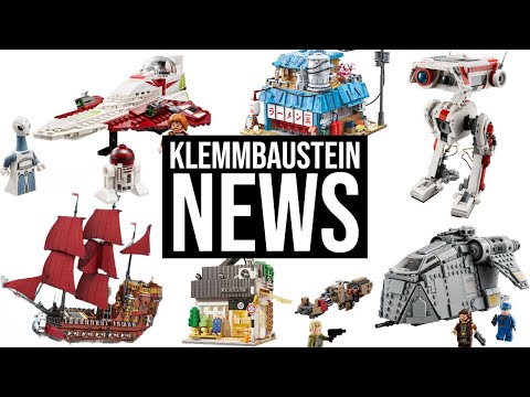 Klemmbaustein News 61: BlueBrixx, CaDA, Cobi, Happy Build, Keeppley, LEGO und mehr