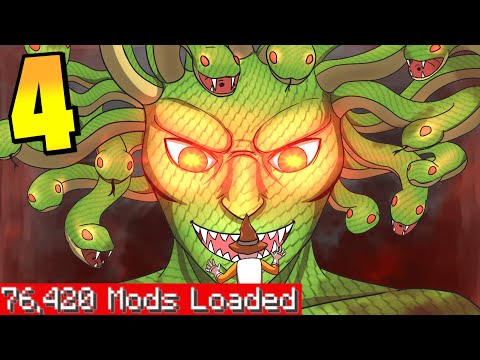 Insane Minecraft Mod Overload! 100+ Mods in One Game?!