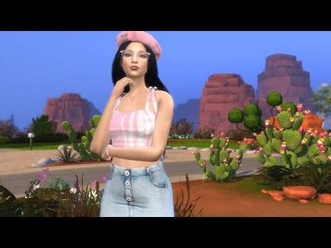 the sims 4 cc download brunette female Camila Valdez by Bonita100 Game Video Preview