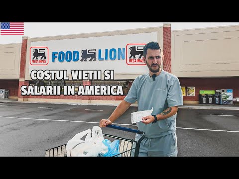 La CUMPARATURI la MEGA IMAGE dar in AMERICA:IREAL, ESTE MAI IEFTIN decat in ROMANIA!