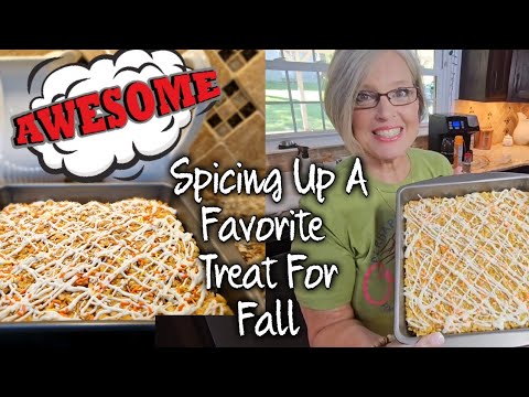 A Twist On An Old Favorite! Pumpkin Spiced Rice Krispie Treats ~ Fall Cooking
