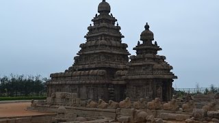 preview picture of video 'Shore temple, Mahabalipuram'