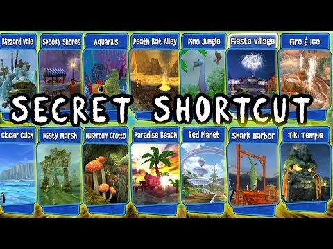 Beach Buggy Racing - All Map Secret Shortcut - Android Game Play