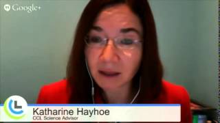 Dr  Katharine Hayhoe - "A Climate for Change"