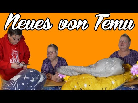 Amazing duvets and much more from Temu and the Temu aunts 🫣