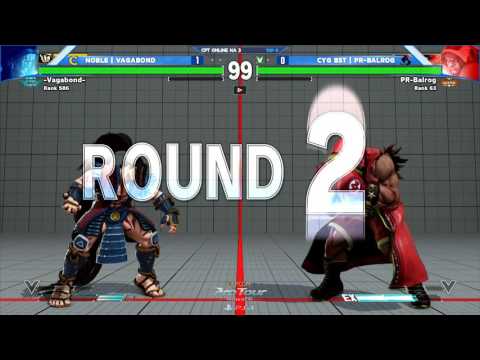 SFV: CYG BST | PR Balrog vs Noble | Vagabond  Top 8 - CPTO North America 3 - CPT2017