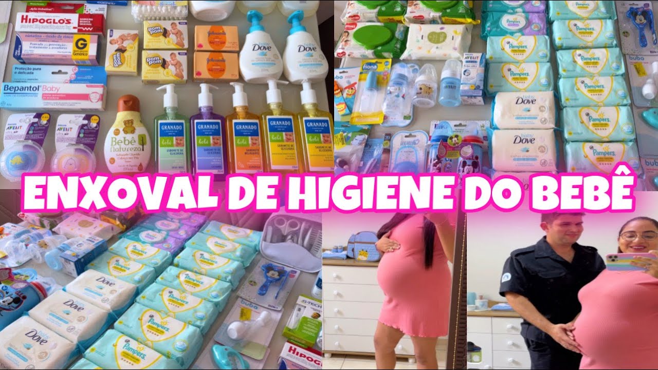 ENXOVAL COMPLETO DE HIGIENE DO BEBÊ - MOSTREI TUDO - MAIS ESTOQUE - MARYA ALVES