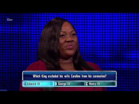 Gladys Gets Her King's Wife Question Wrong - The Chase