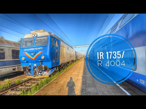 IR 1735/RE 4004 Bucuresti N/Cluj Napoca - Baia Mare soseste in Dej Calatori