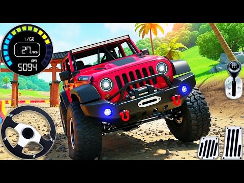 Cargo Jeep Drive Offroad 3D Simulator - ‎Real Luxury SUV 4x4 Hummer Driver -‎Android GamePlay