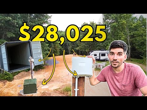 Cost To Move onto Raw Land in Tennessee