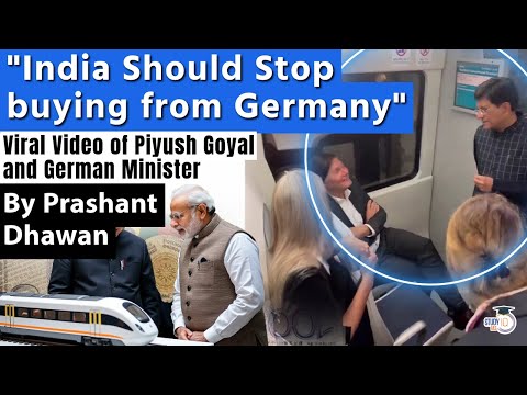 Vídeo viral de Piyush Goyal y el ministro alemán en el metro de Delhi | India debería dejar de co...