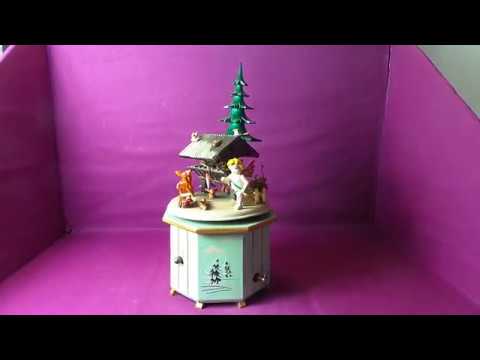 Steinbach uralte Spieluhr Nr. 170 - seltenes Sammlerstück aus dem Erzgebirge