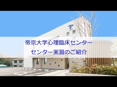 【帝京大学心理臨床センター】センター実習のご紹介